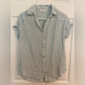 Beachlunchlounge striped shirt. Size XS. Worn once
